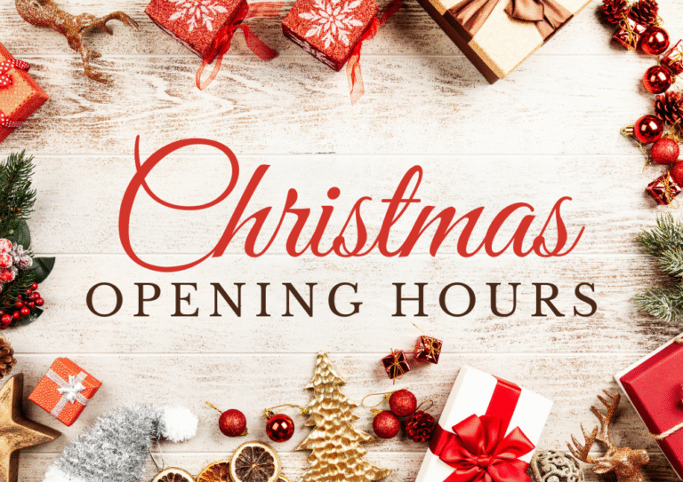 Christmas Opening Hours